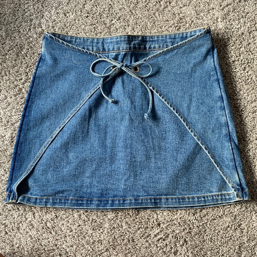 Kendall & Kylie Denim Skirt